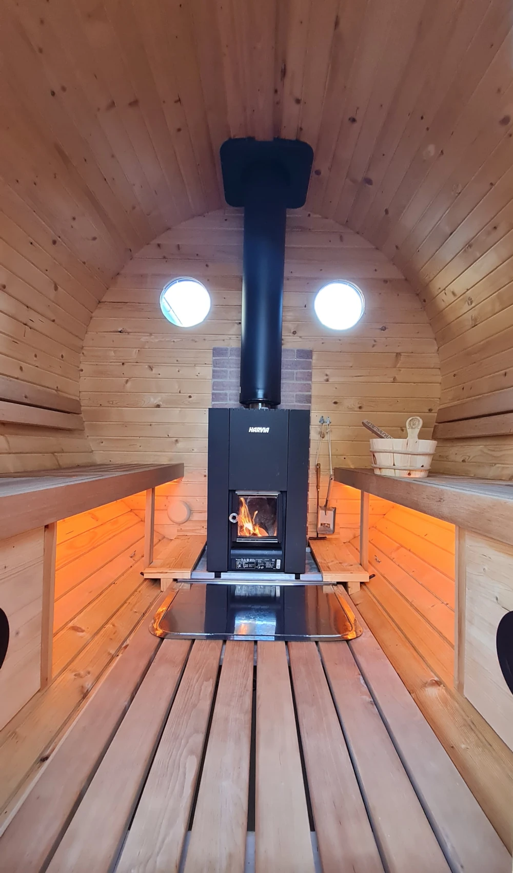 Sauna Innenraum Sauna Innenraum